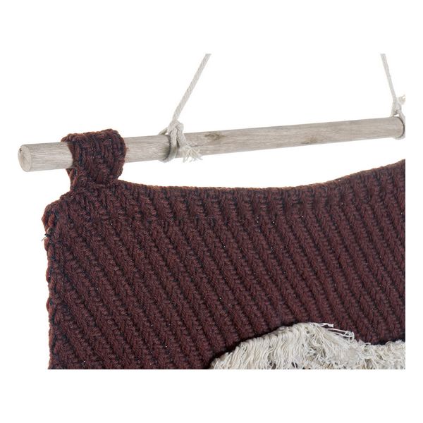 Väggdekoration DKD Home Decor Röd Naturell Boho 45 x 2 x 115 cm - 2