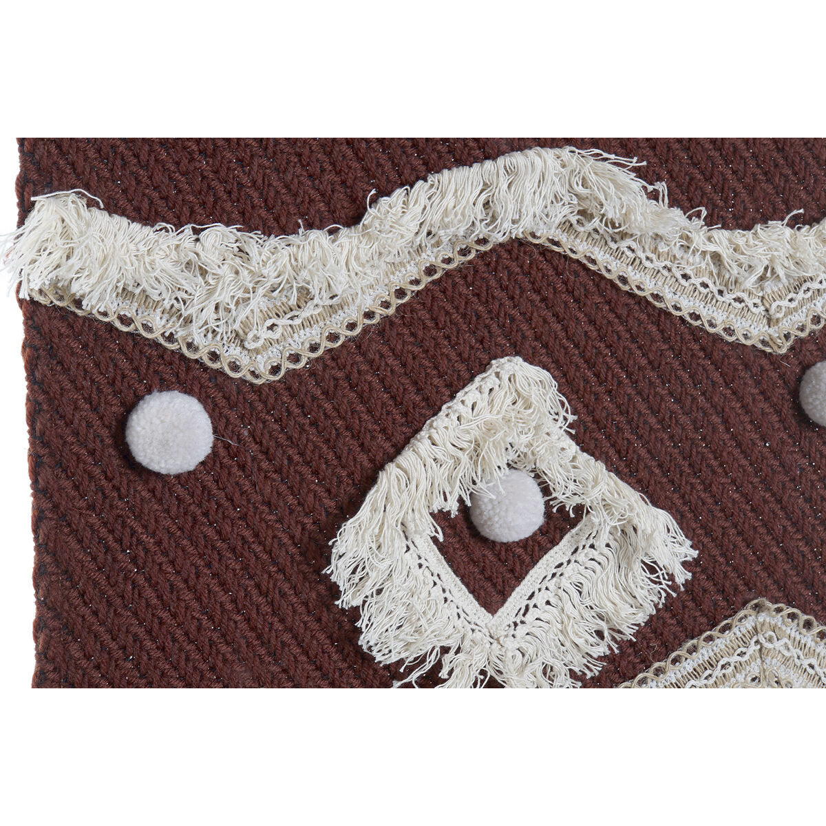 Väggdekoration DKD Home Decor Röd Naturell Boho 45 x 2 x 115 cm - 17