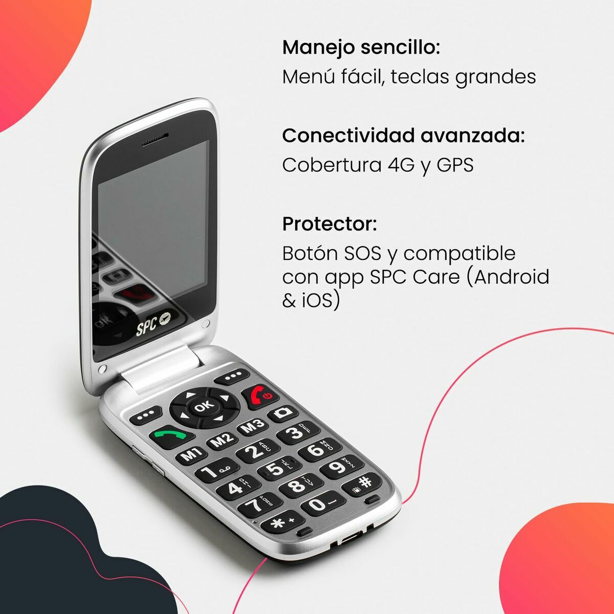 Mobiltelefon SPC SPC 2334N POLARIS - 2