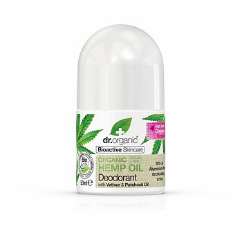 Roll-on deodorant Hemp Oil Dr.Organic Bioactive Skincare Hampaolja (50 ml)