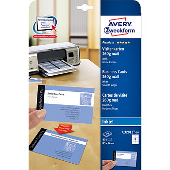 Termiskt Papper på Rulle Avery C32015-10E Vit (10 antal)