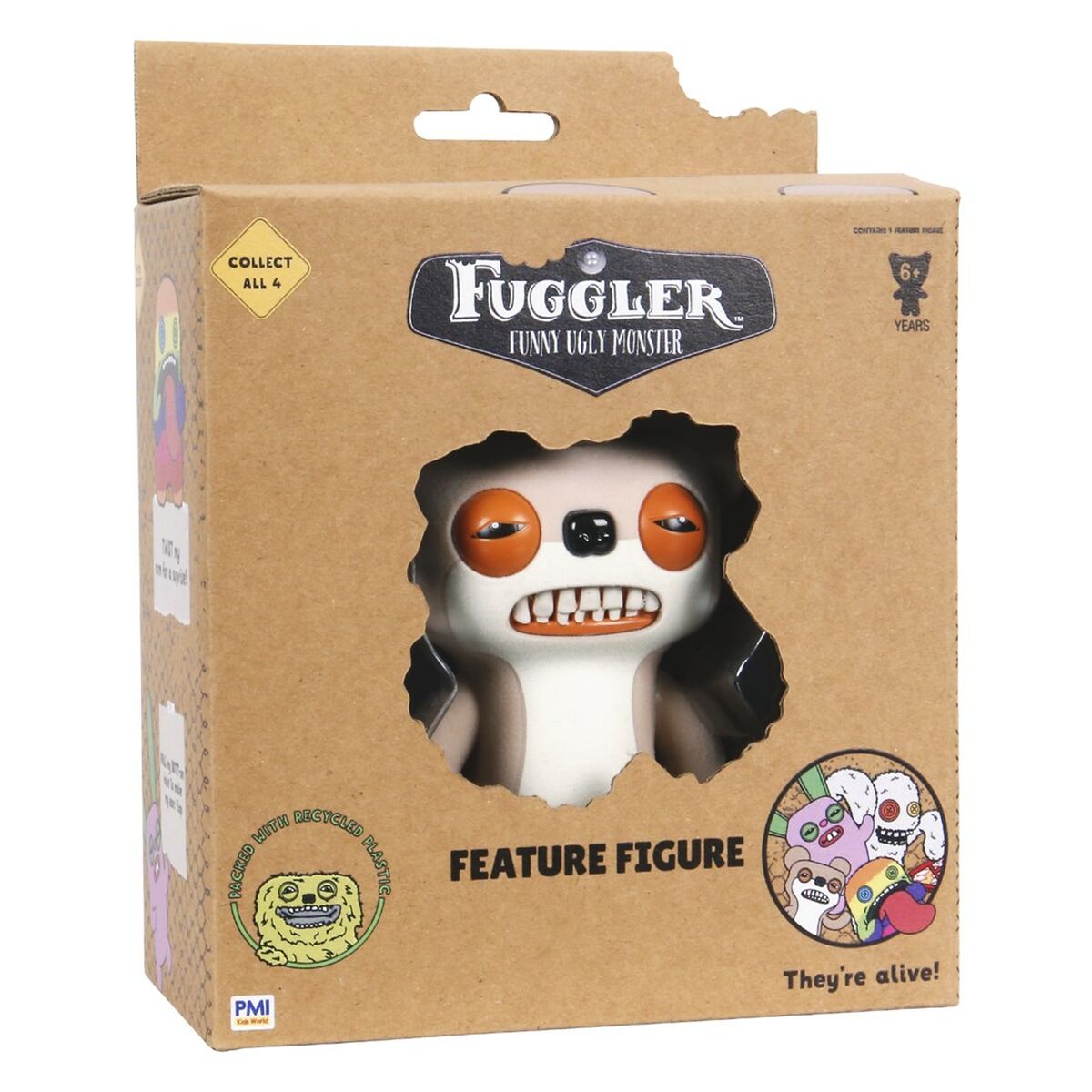Samlingsfigurer PMI Kids World FG1000B Beige Plast Djur