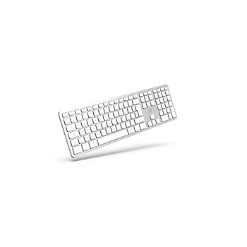 Tangentbord Mobility Lab ML300900 Bluetooth Vit macOS AZERTY