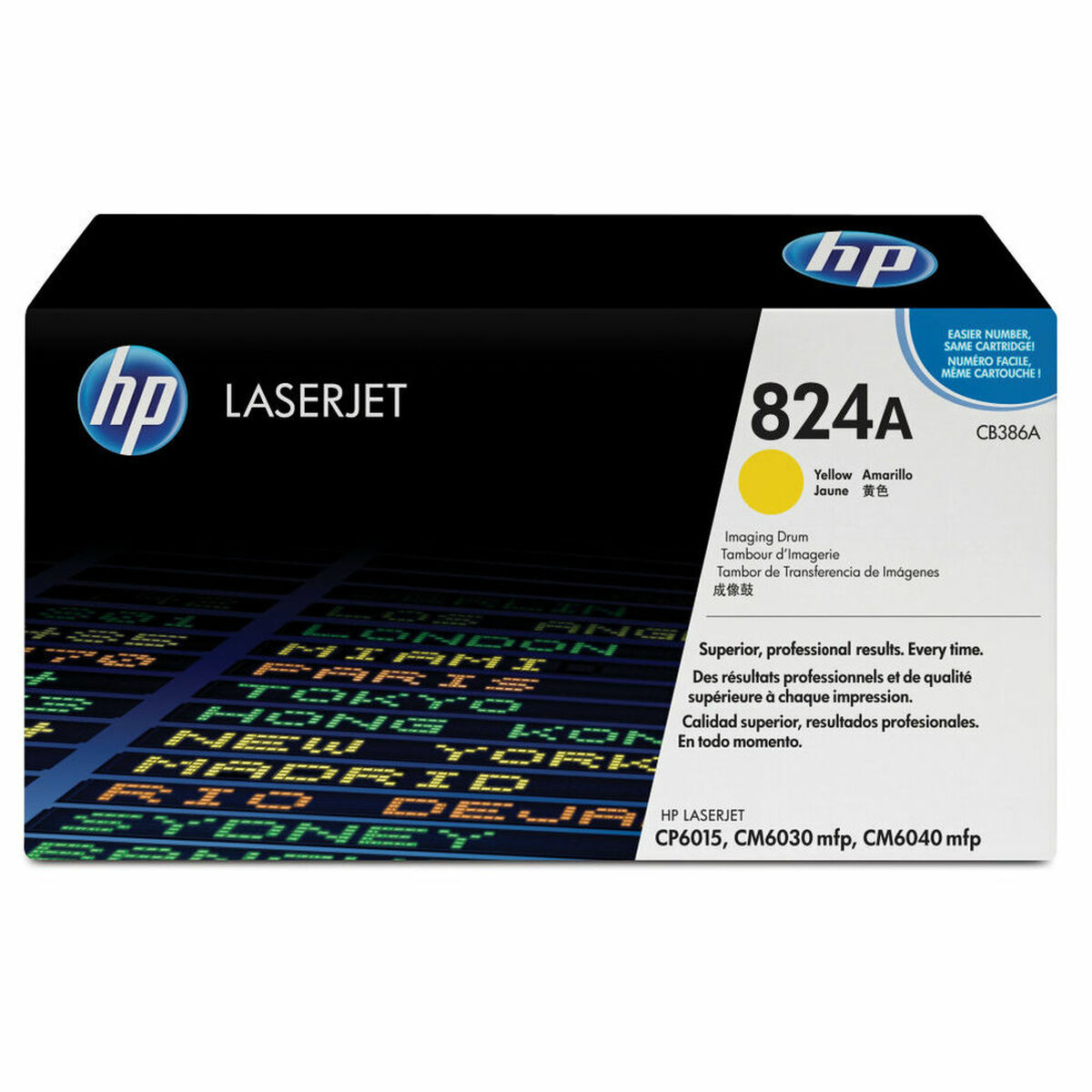 Skrivartrumma HP 824A Gul