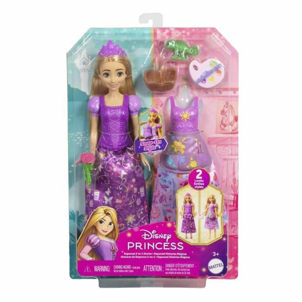 Docka Disney Princess RAPUNZEL PICNIC AND ART - 6