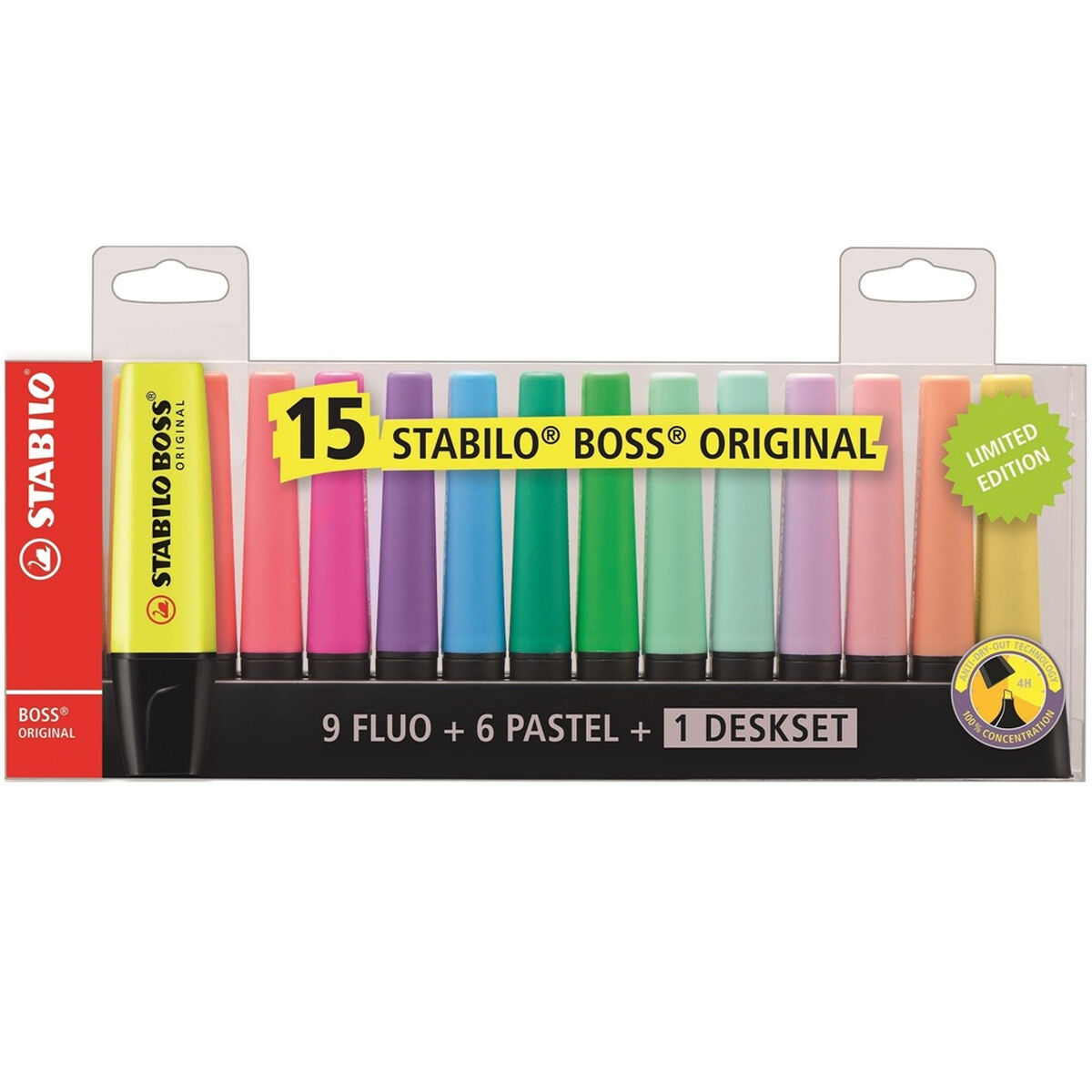 Highlighter Stabilo 1868221 15 Delar - 3