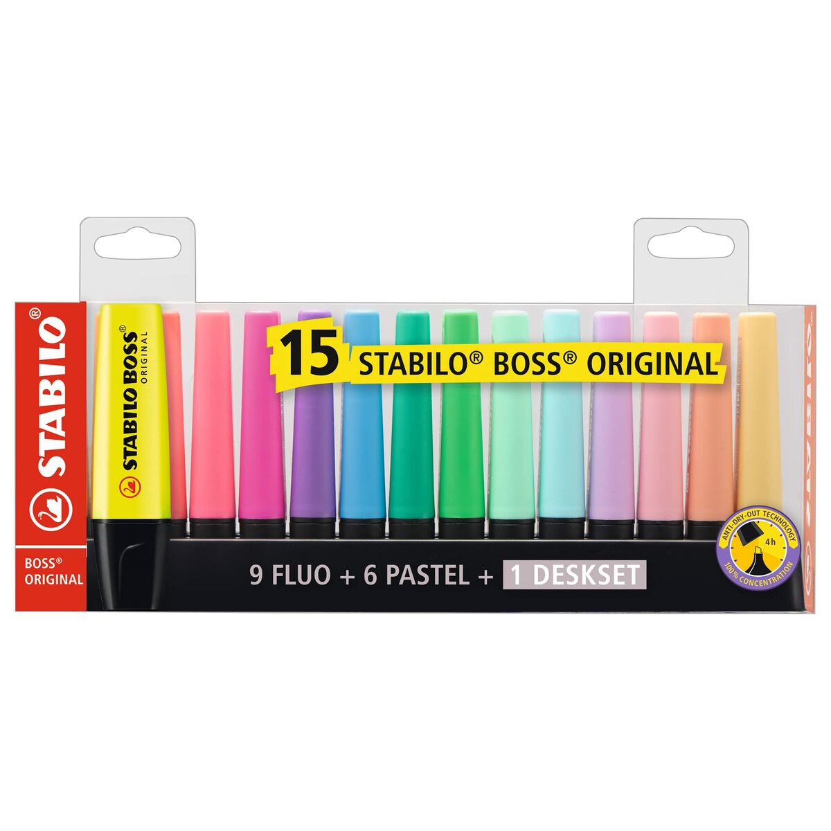 Highlighter Stabilo 1868221 15 Delar - 2