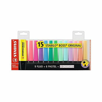 Highlighter Stabilo 1868221 15 Delar