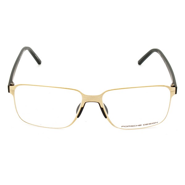 Glasögonbågar Porsche Svart Gyllene Ø 55 mm - 3