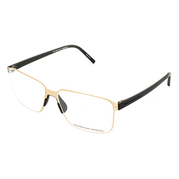 Glasögonbågar Porsche Svart Gyllene Ø 55 mm - 2