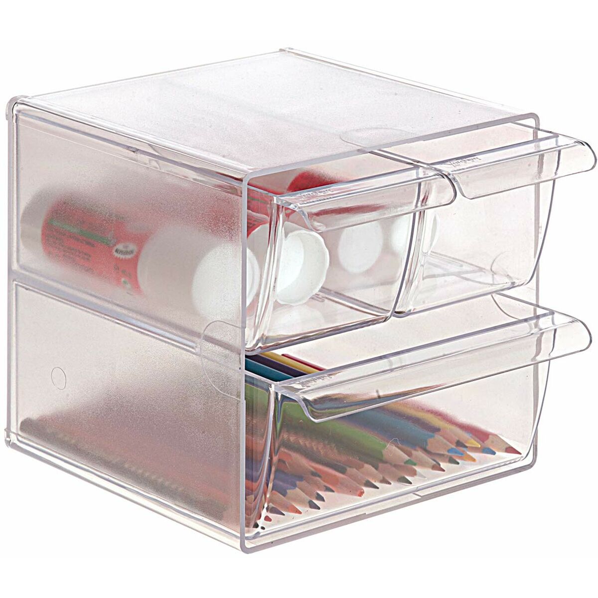 Flerfunktionell förvaring Archivo 2000 Transparent 19 x 15 x 15 cm