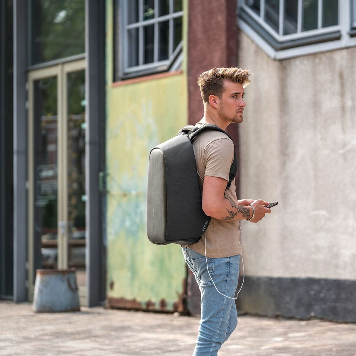Anti-theft Backpack XD Design P705.291 Svart - 9
