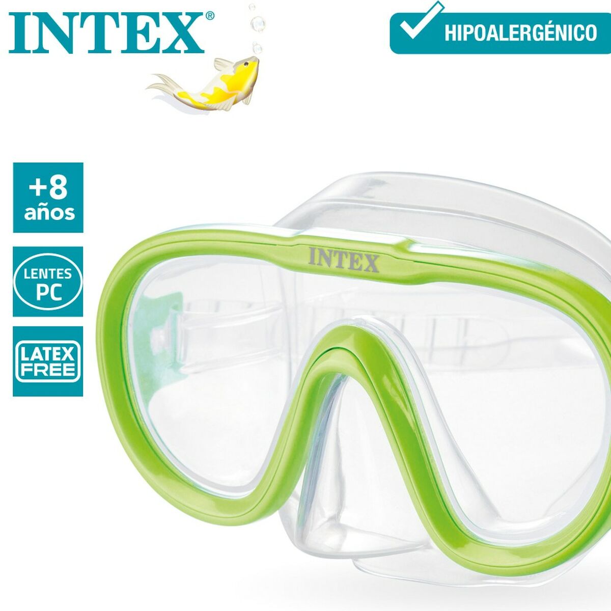 Snorkel Intex Sea Scan Purpur - 5