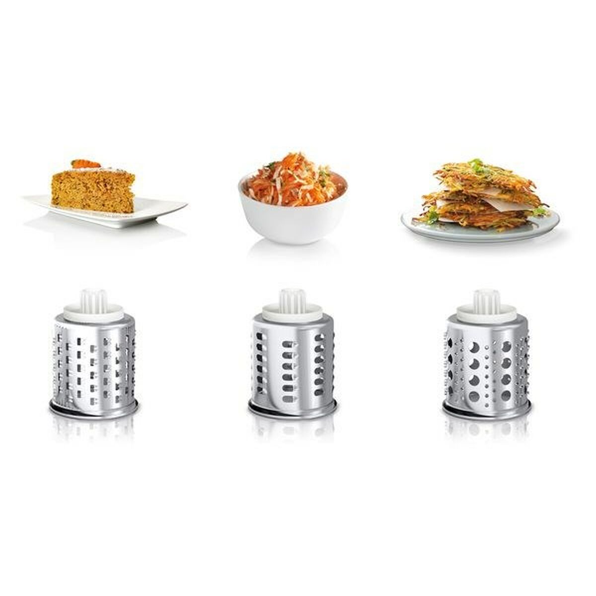 Köttkvarn BOSCH MFW3X13B Vit Rostfritt stål 500 W 25 x 23 x 16 cm - 6