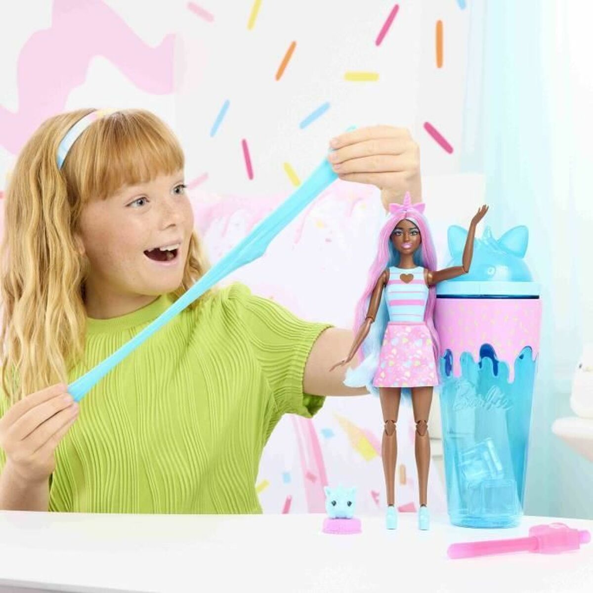Docka Barbie POP REVEAL BLUE UNICORN - 3