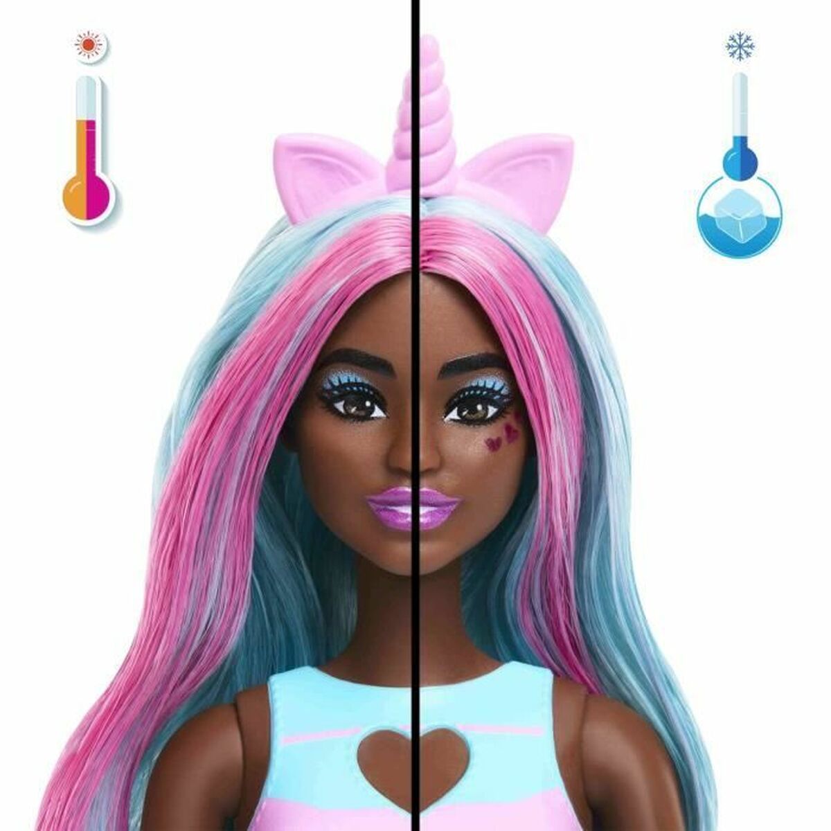 Docka Barbie POP REVEAL BLUE UNICORN - 2