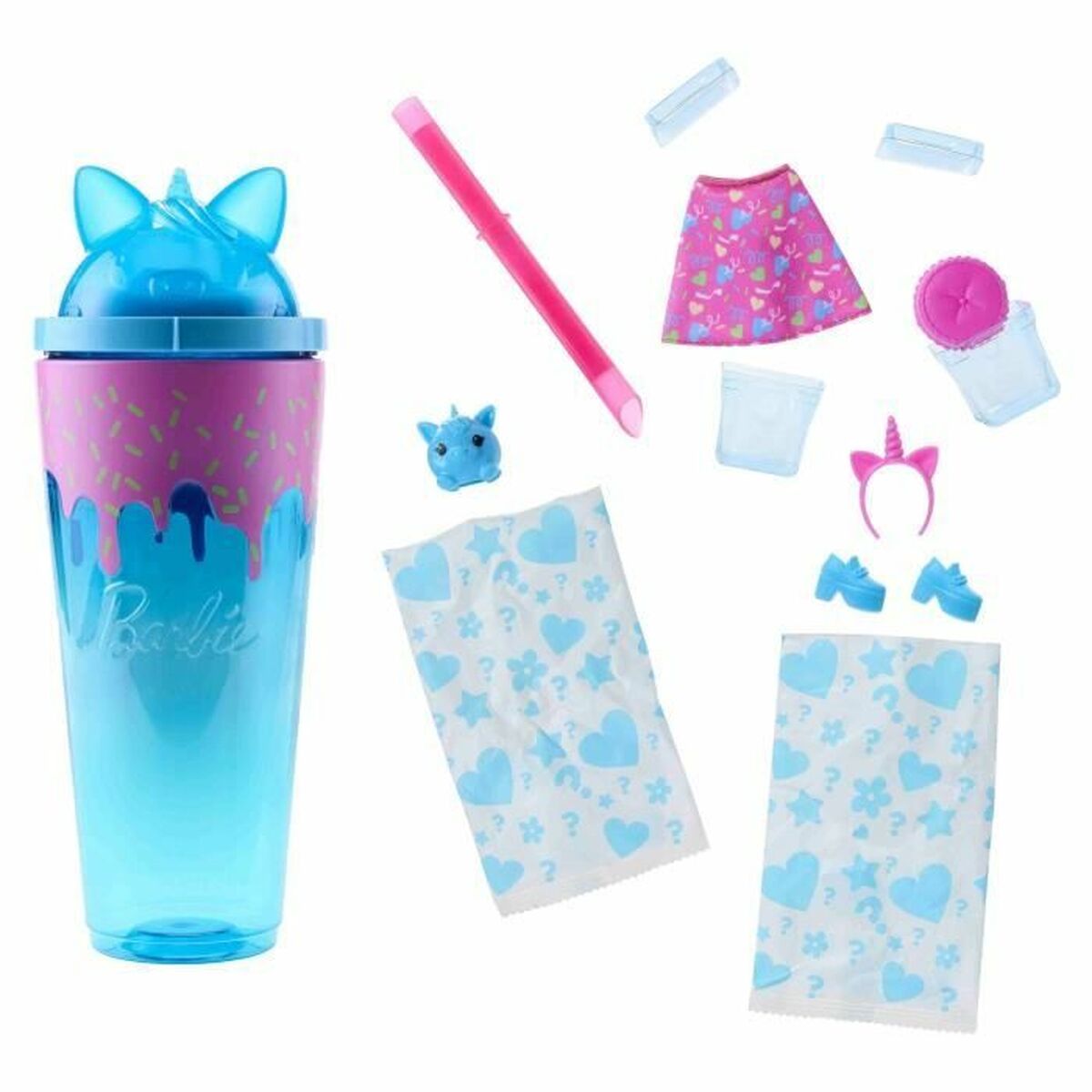 Docka Barbie POP REVEAL BLUE UNICORN - 4