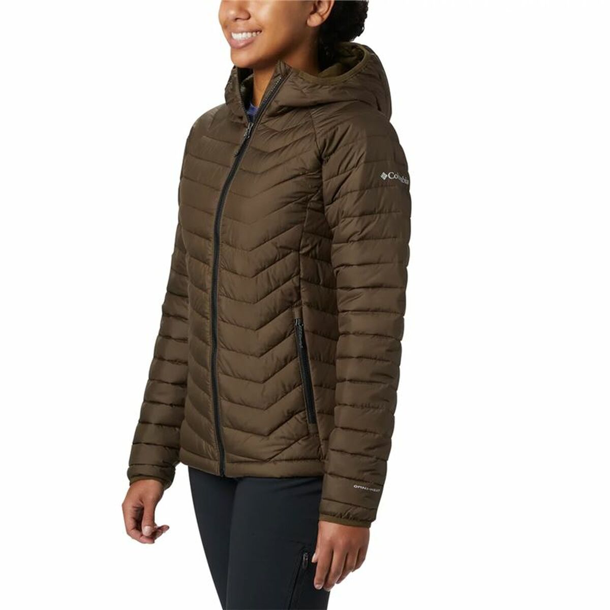 Sportjacka, Dam Trail Columbia Powder Lite™ Oliv - 3