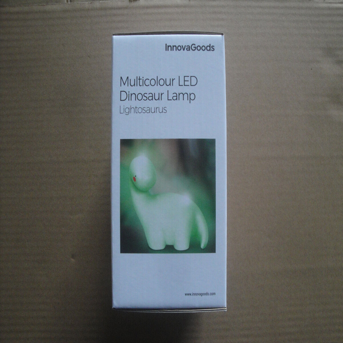 Flerfärgad dinosaurielampa med LED Lightosaurus InnovaGoods - 12