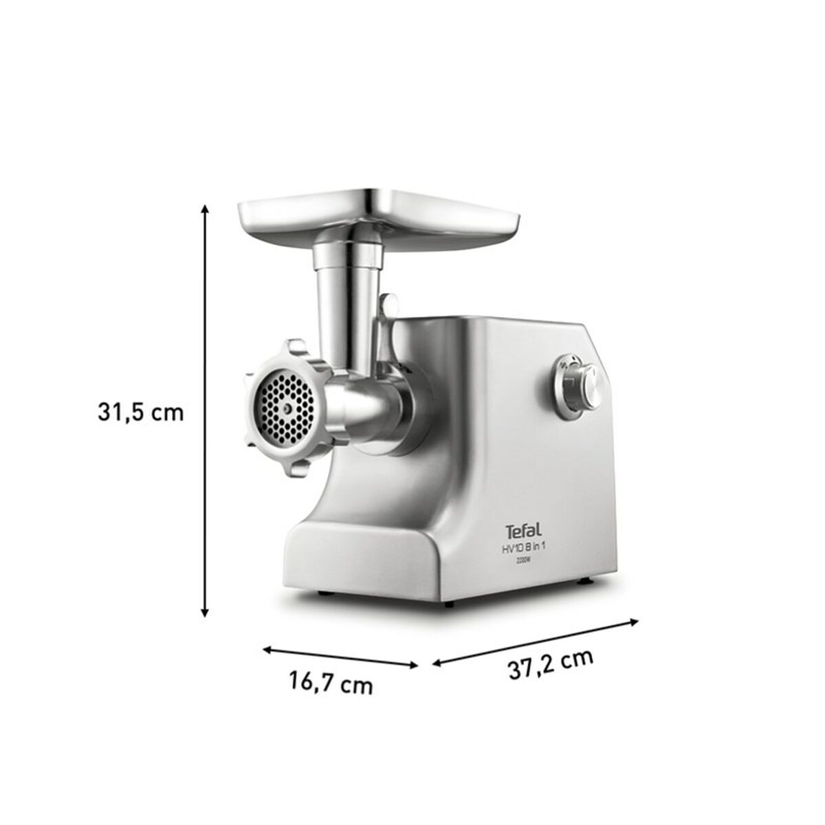 Köttkvarn Tefal NE858D38 Silvrig Metall Rostfritt stål 2200 W - 5