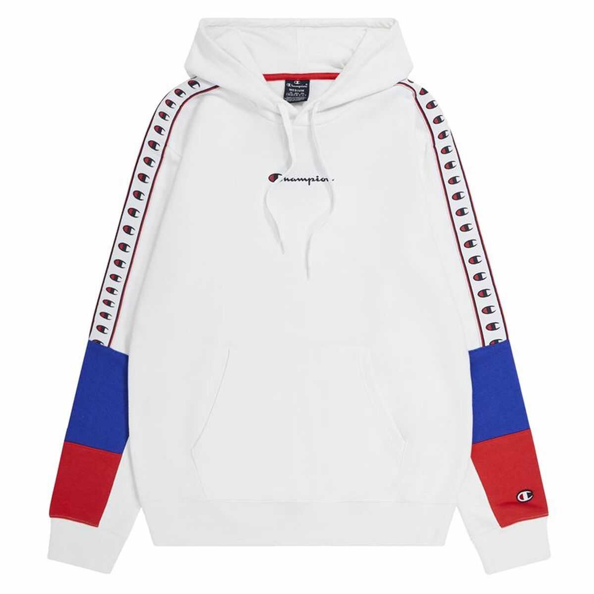 Tröja med huva Herr Champion Hooded Vit