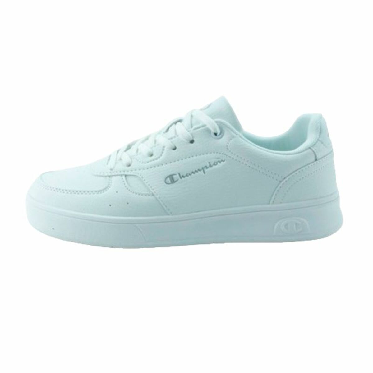 Gymnastikskor, Herr Champion Newman Low Cut Shoe Vit Ljusblå - 2