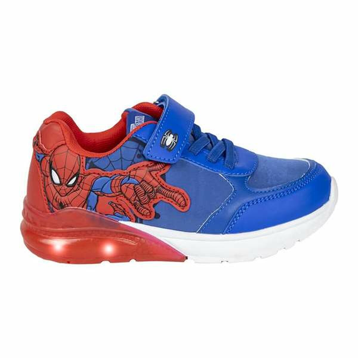 Sportskor med LED Spider-Man Mörkblå 32