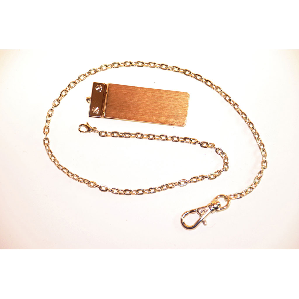 MoneyClip Sarome Rose Gold med Kedja