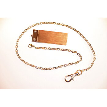 MoneyClip Sarome Rose Gold med Kedja