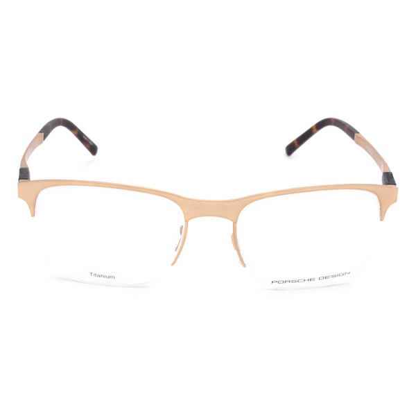 Glasögonbågar Porsche Svart Gyllene ø 54 mm - 3