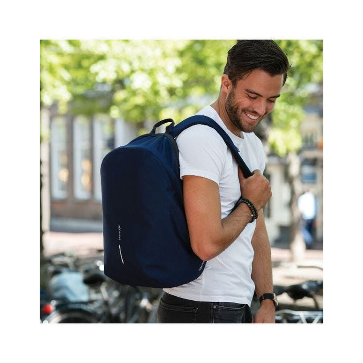 Anti-theft Backpack XD Design Bobby Soft Marinblå - 9