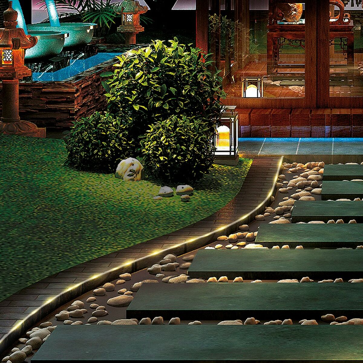 LED trakovi Aktive Koppar Plast 500 x 4,5 x 4,5 cm (6 antal) - 4