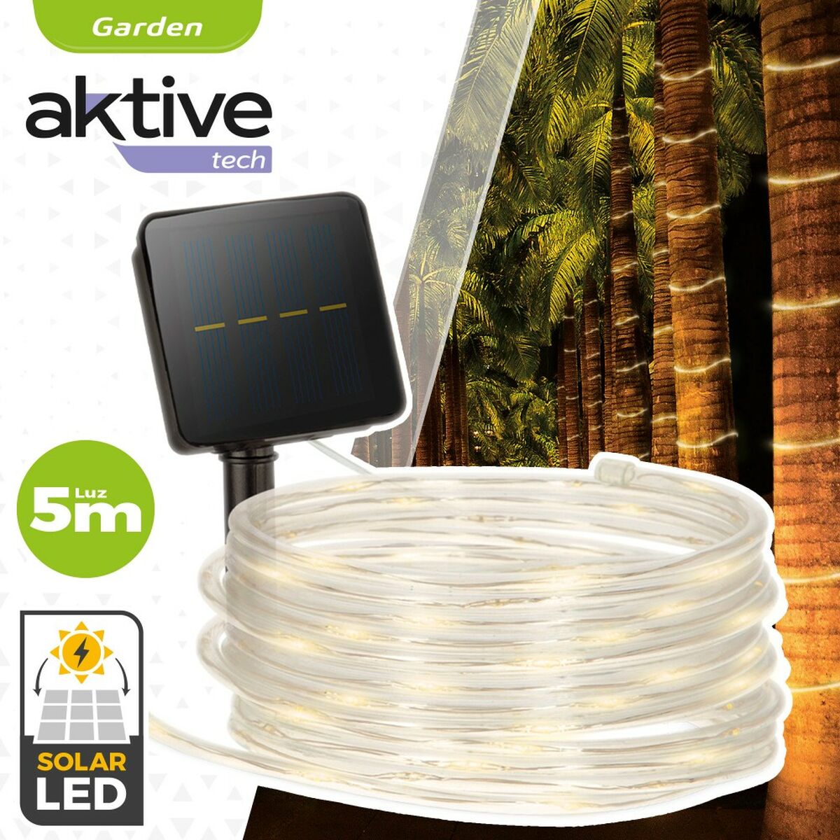 LED trakovi Aktive Koppar Plast 500 x 4,5 x 4,5 cm (6 antal) - 8