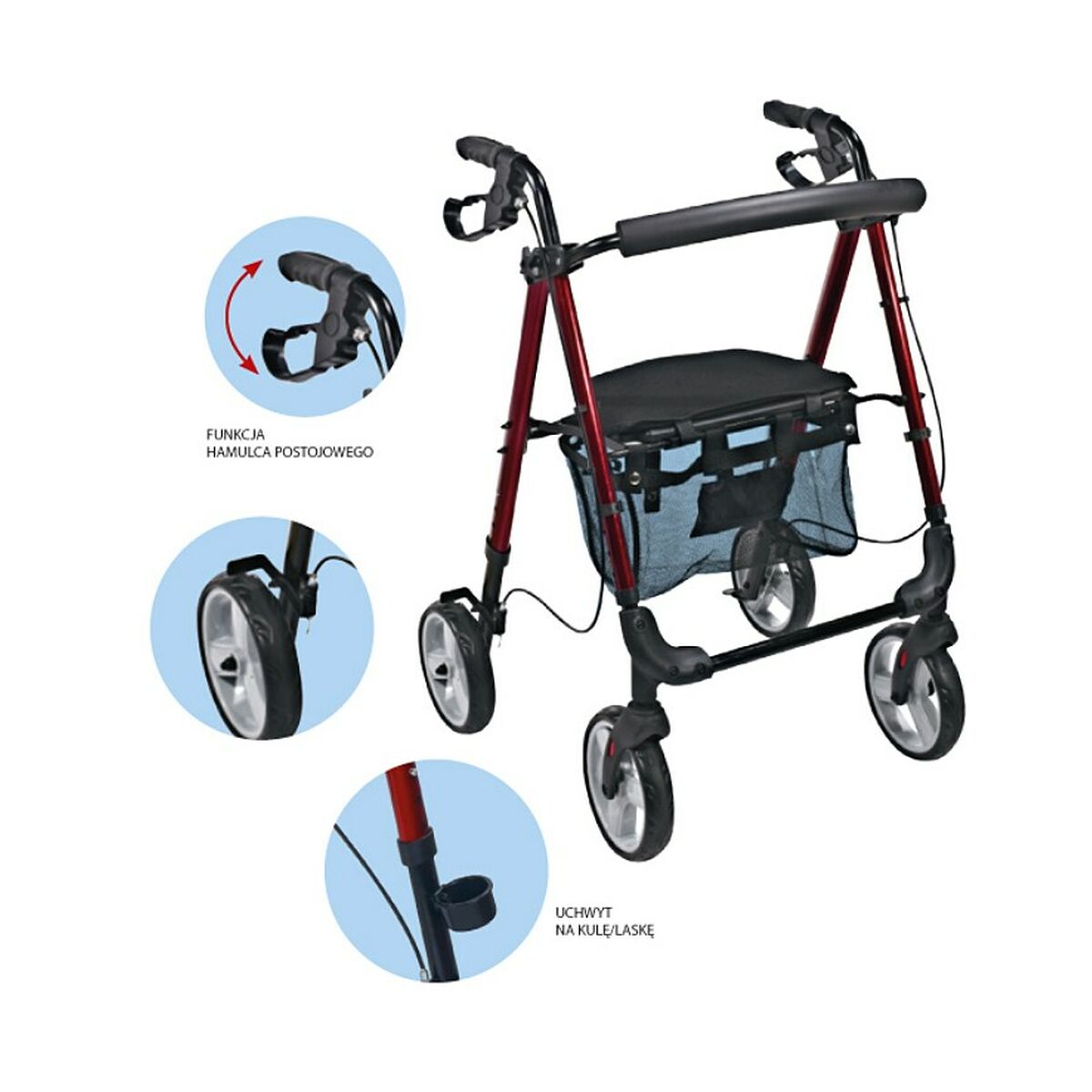 Manuell rullstoll Armedical AR-006 - 3