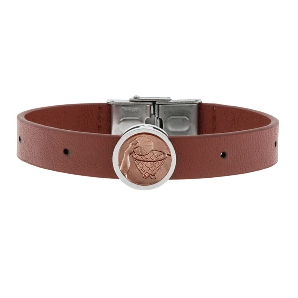 Herrarmband Talent Jewels TJA-1-02-02-4-2 Brun
