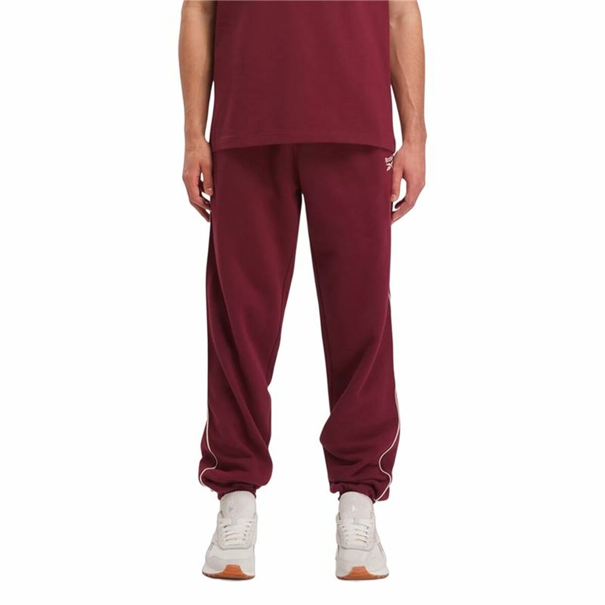 Långa träningsbyxor Reebok Identity Vs Brun - 3