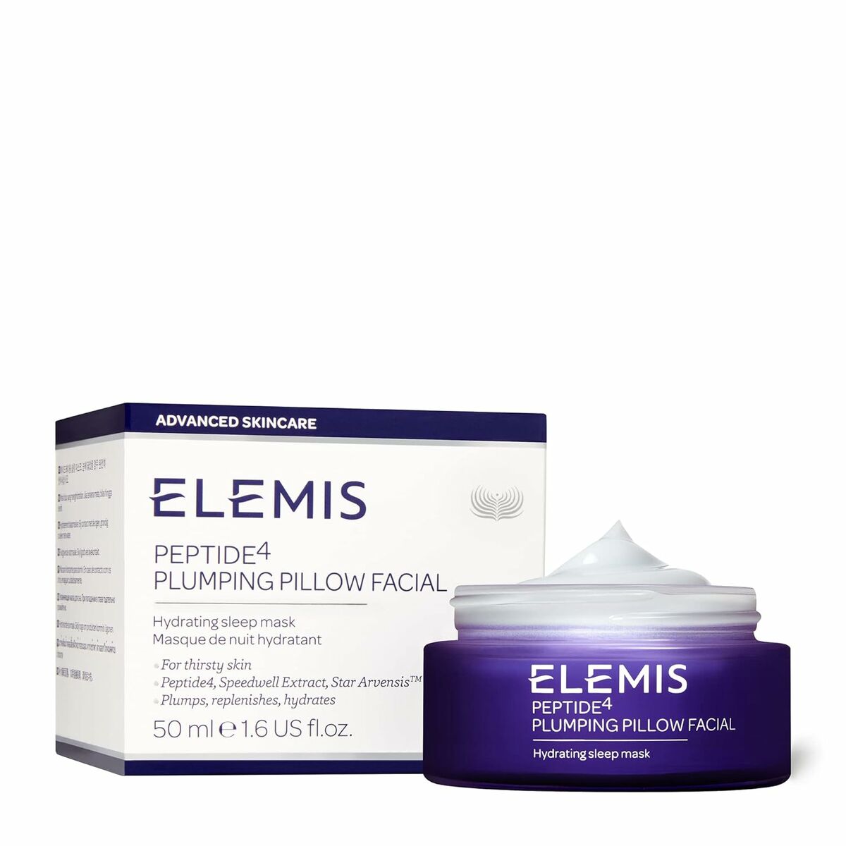 Fuktande nattmask Elemis Peptide4 50 ml - 3