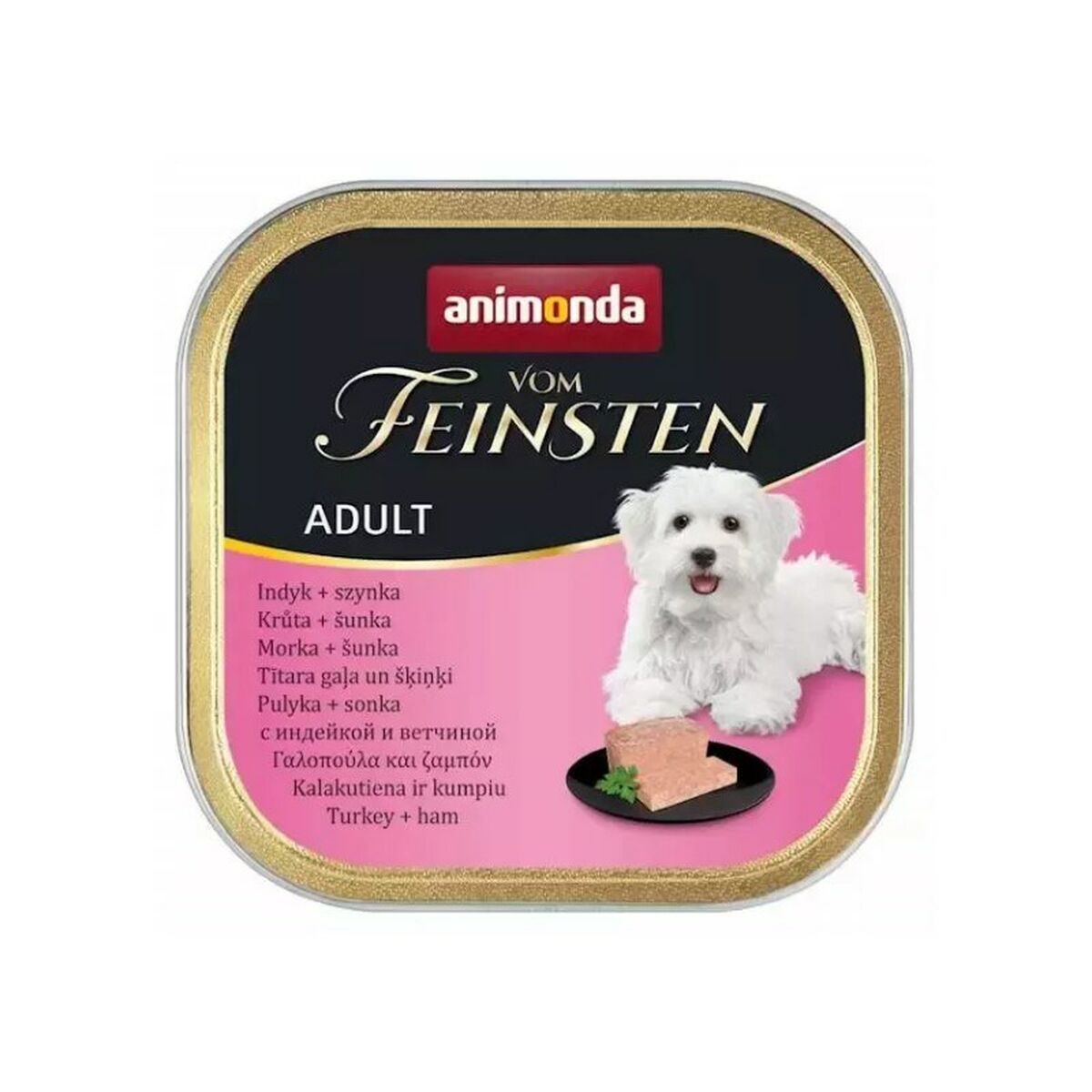Våt mat Animonda  Vom Feinsten Kalkon Skinka 150 g