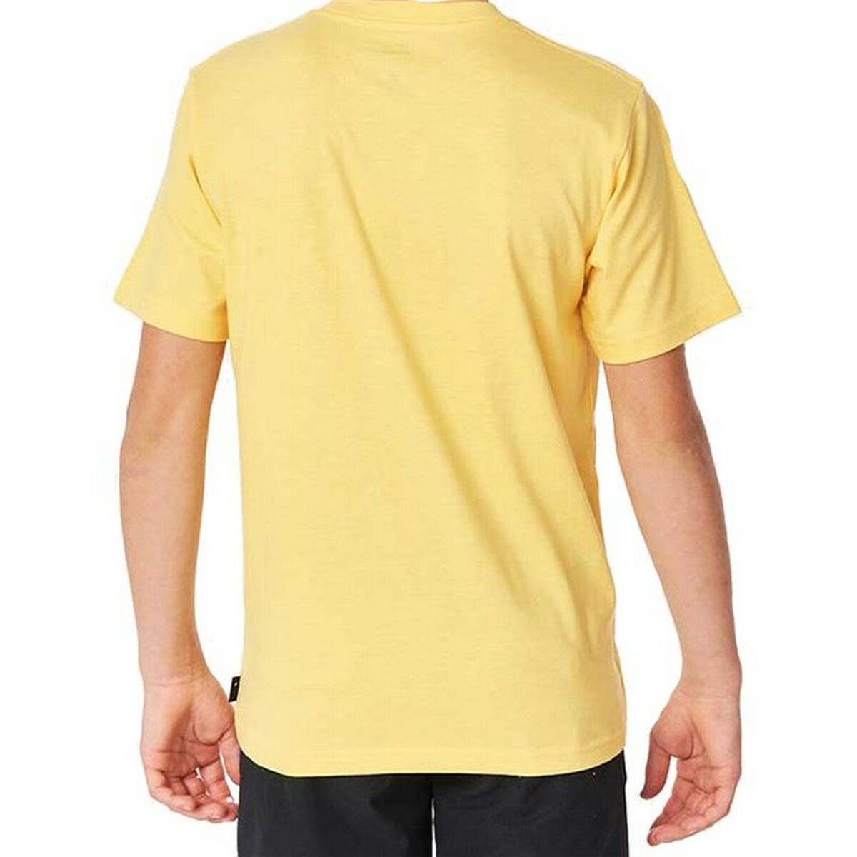 Barn T-shirt med kortärm Rip Curl Corp Icon B Gul - 2
