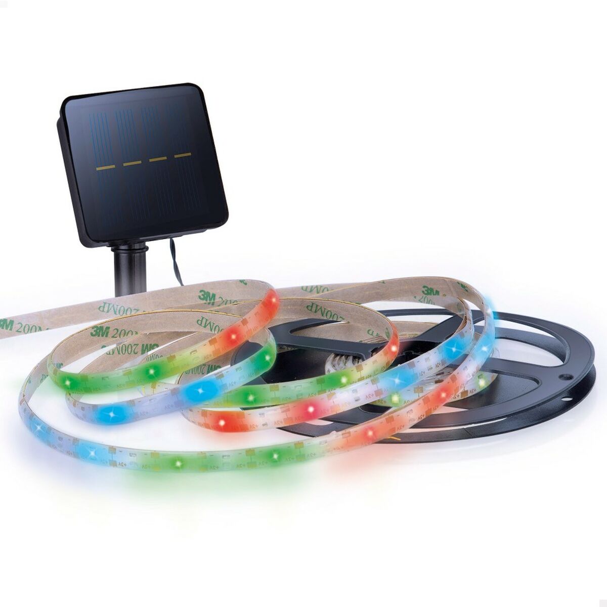 Belysningsremsa Aktive LED Multicolour Trädgård 3 m (6 antal) - 7