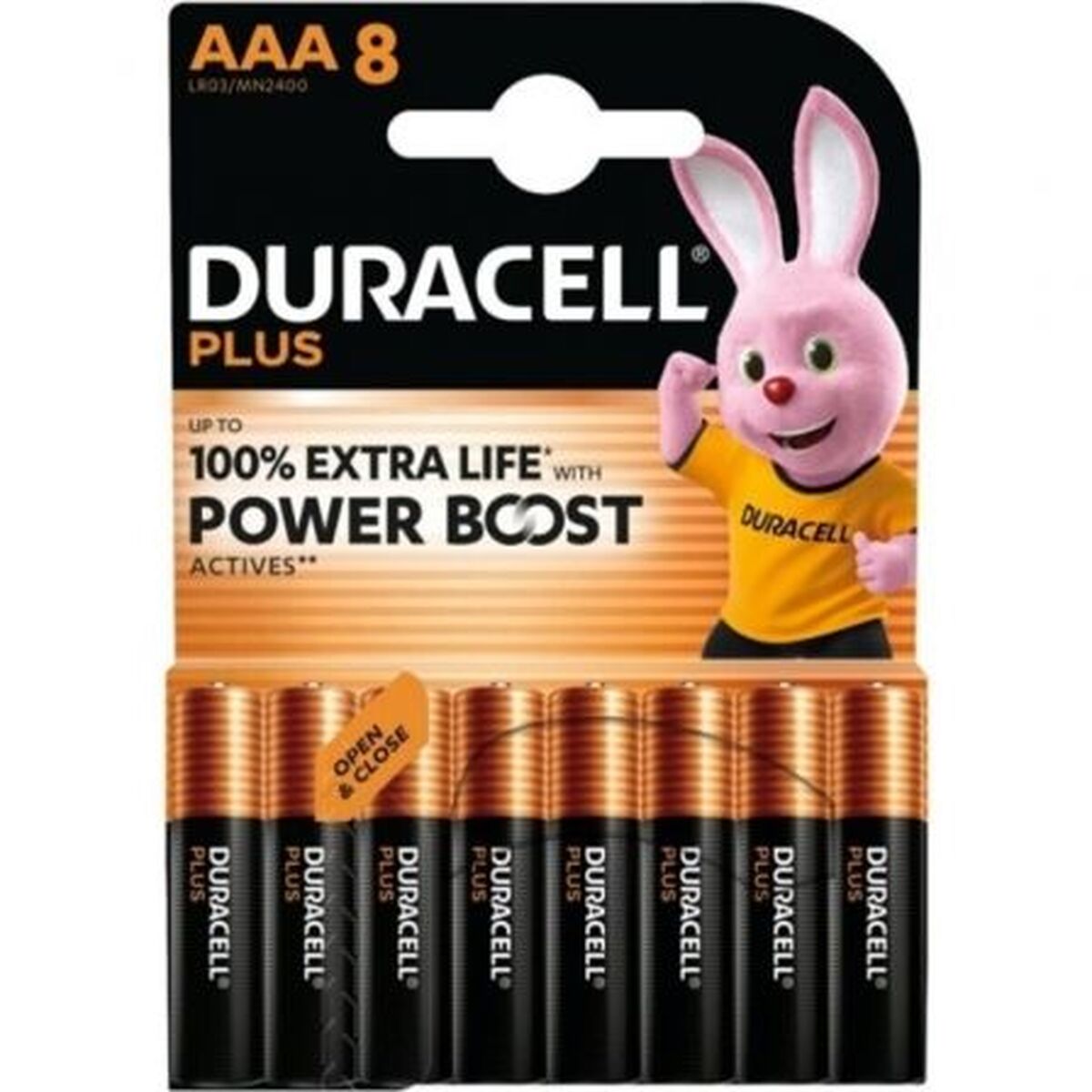 Laddningsbara Batterier DURACELL DPBLR3B8 1,5 V AAA