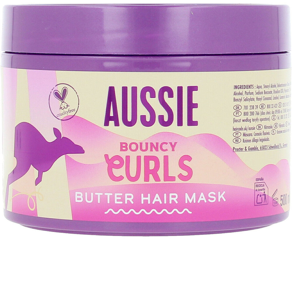 Hårinpackning Aussie BOUNCY CURLS 500 ml