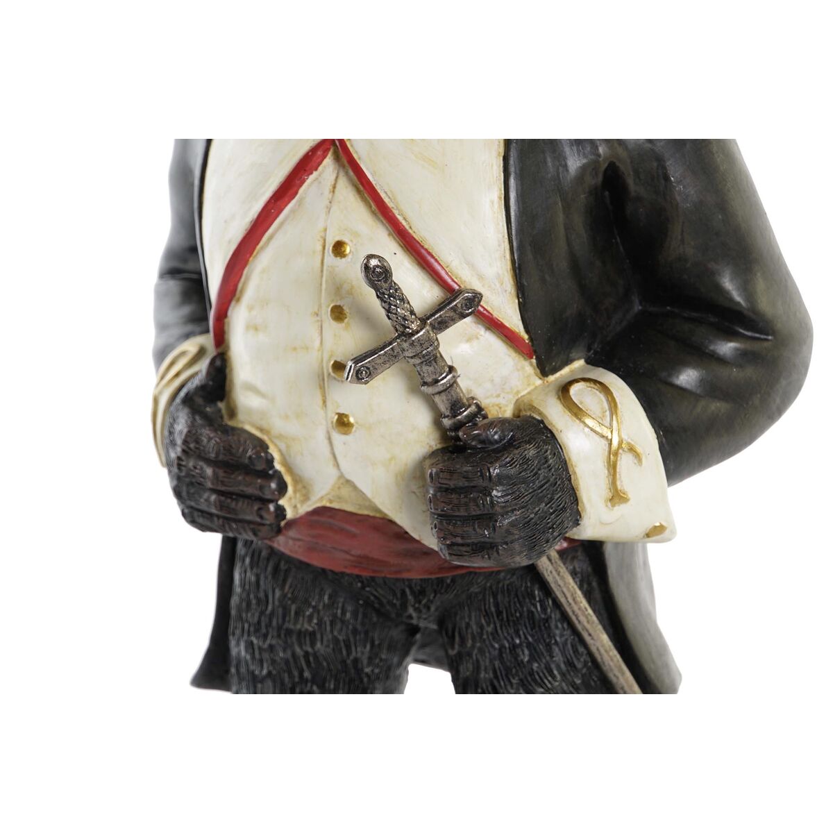 Prydnadsfigur DKD Home Decor 16,5 x 12 x 32 cm Gorilla - 3