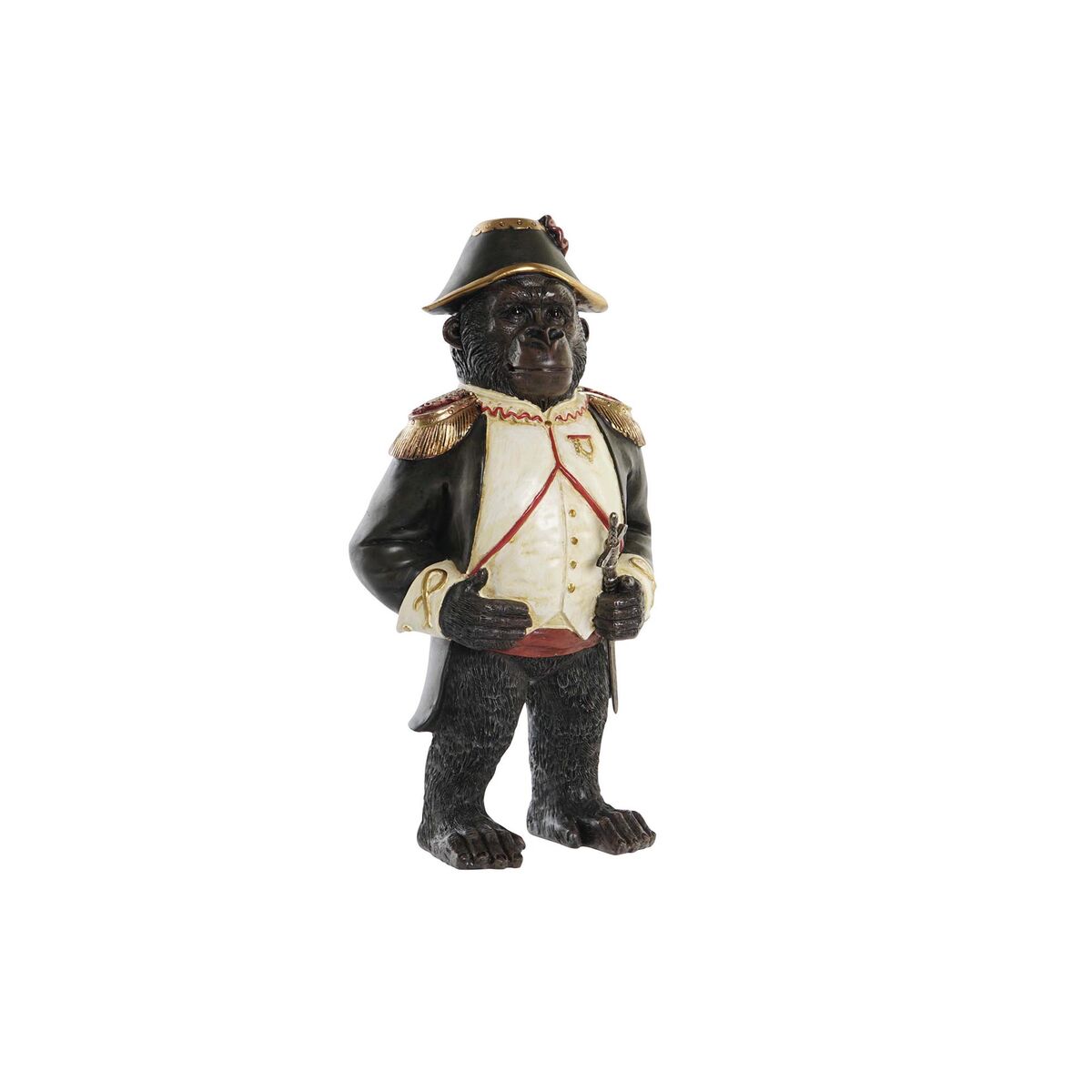 Prydnadsfigur DKD Home Decor 16,5 x 12 x 32 cm Gorilla - 7
