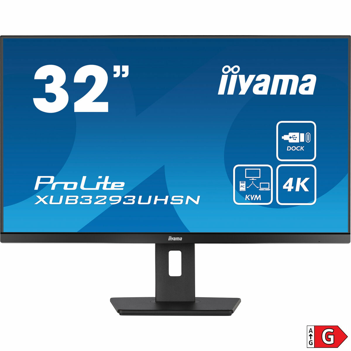 Monitor Iiyama ProLite XUB3293UHSN-B5 32" 31,5" IPS LCD Flicker free 60 Hz - 5