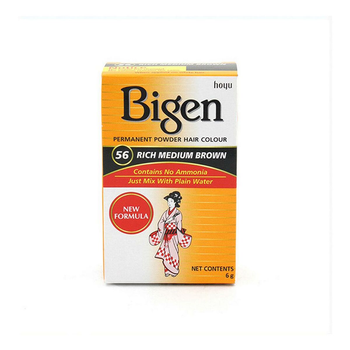 Permanent färg Bigen 56 Rich Nº56 Rich Medium Brown (6 gr)
