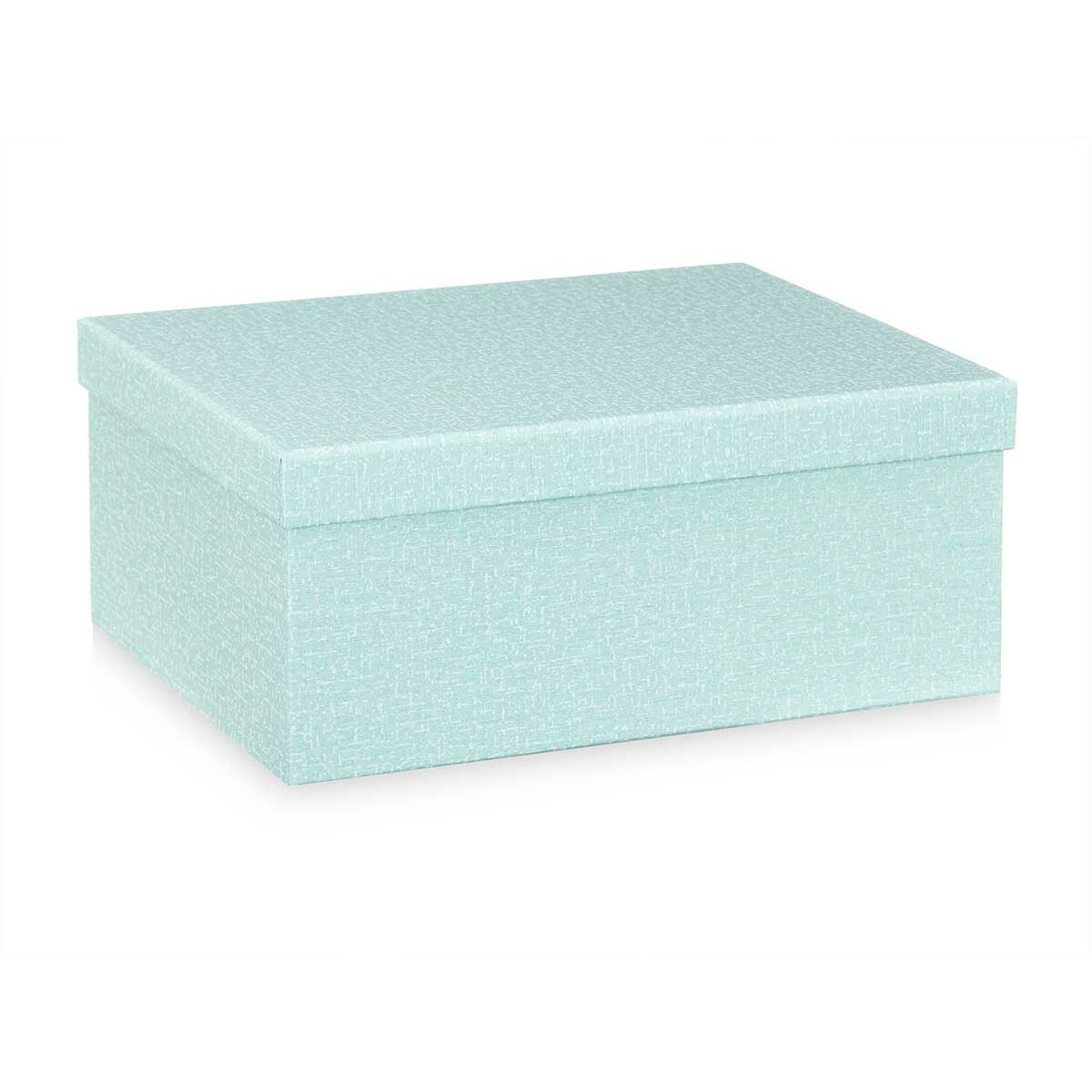 Set med stapelbara förvaringslådor Grön Papp (2 antal) - 5