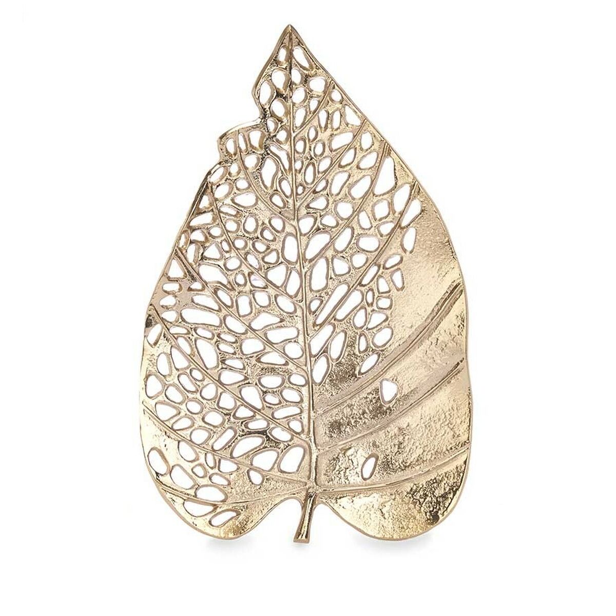 Prydnadsfigur Blad Gyllene Metall 40,5 x 4 x 26 cm (6 antal) - 4