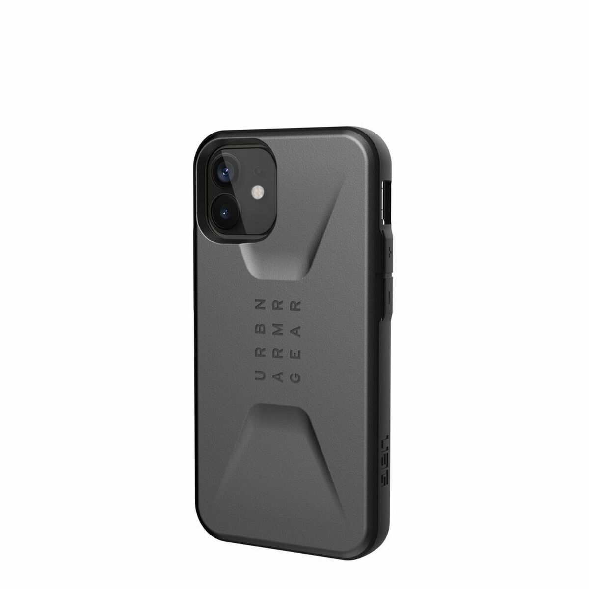 Mobilfodral UAG Civilian iPhone 12 Mini Silvrig - 3