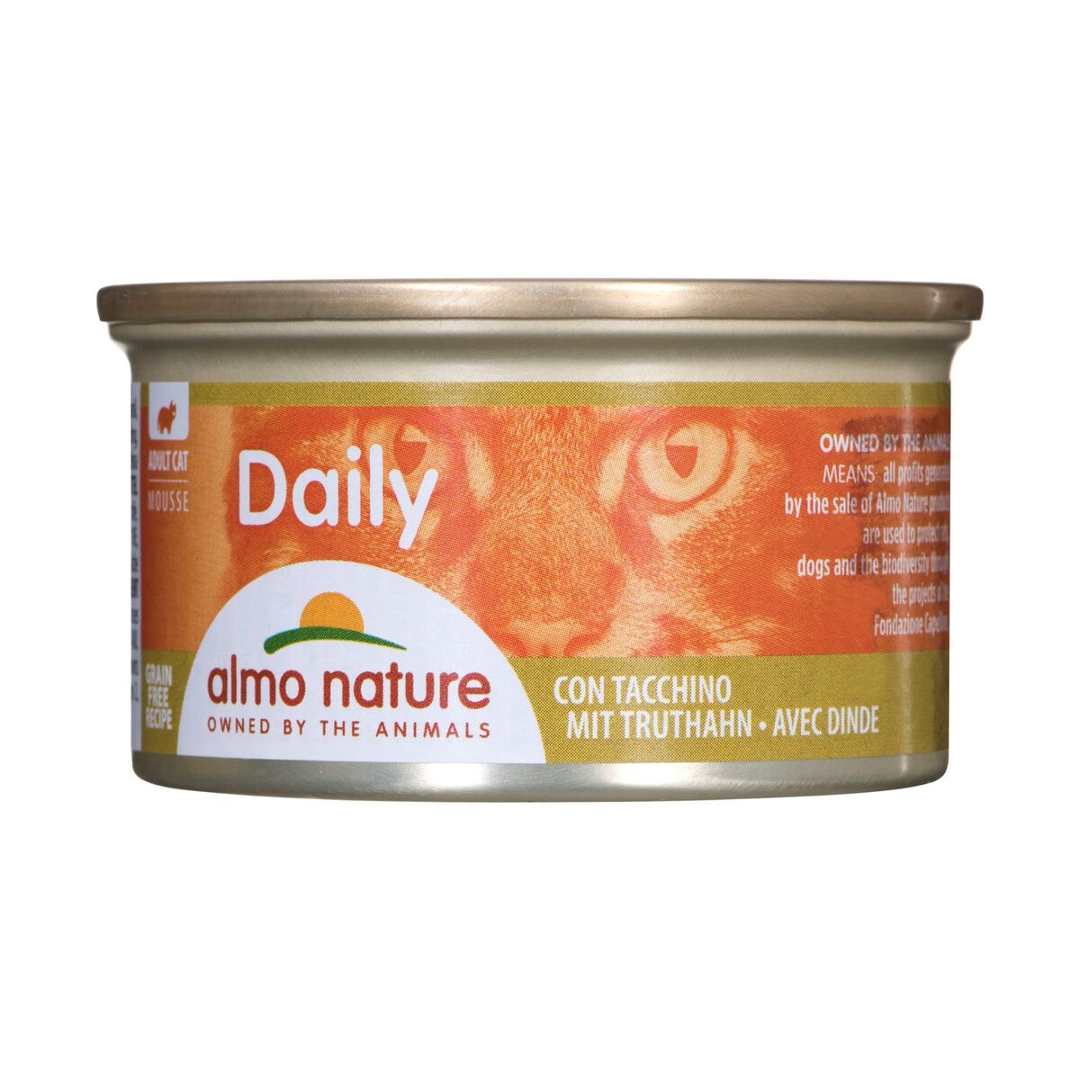 Kattmat Almo Nature Nature Daily Kalkon 85 g - 2